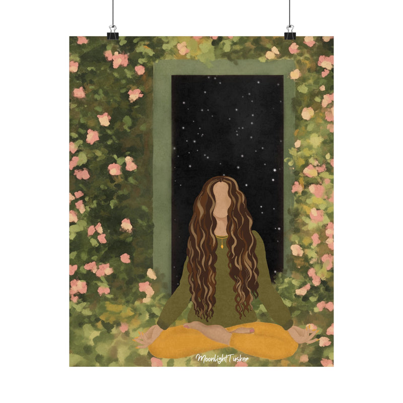 "Love in a Garden of Roses" Print