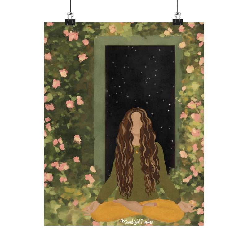 "Love in a Garden of Roses" Print