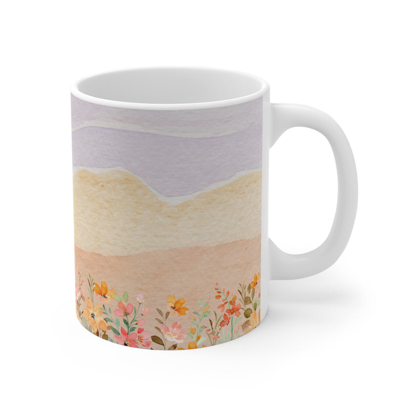 "Grow Through  what you go through" Ceramic Mugs (11oz)