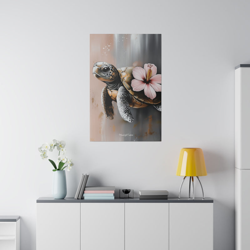 "Honu's Grace" Matte Canvas