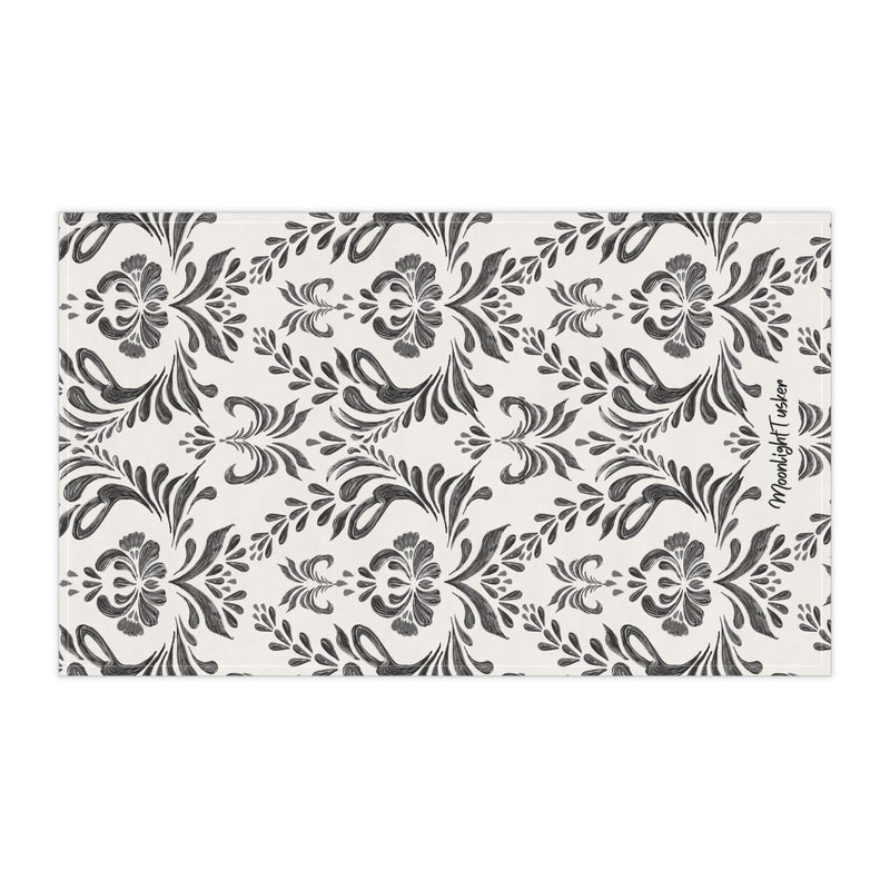 "Vintage Toile Charm" Tea Towel