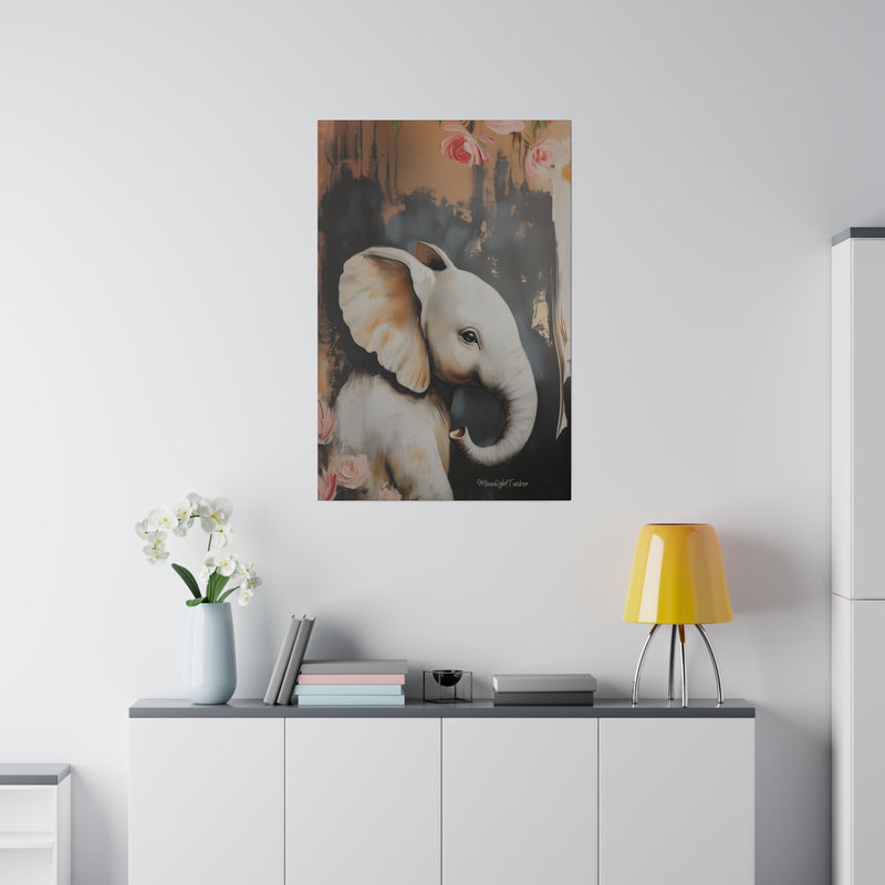 "Tusker's Grace" Matte Canvas