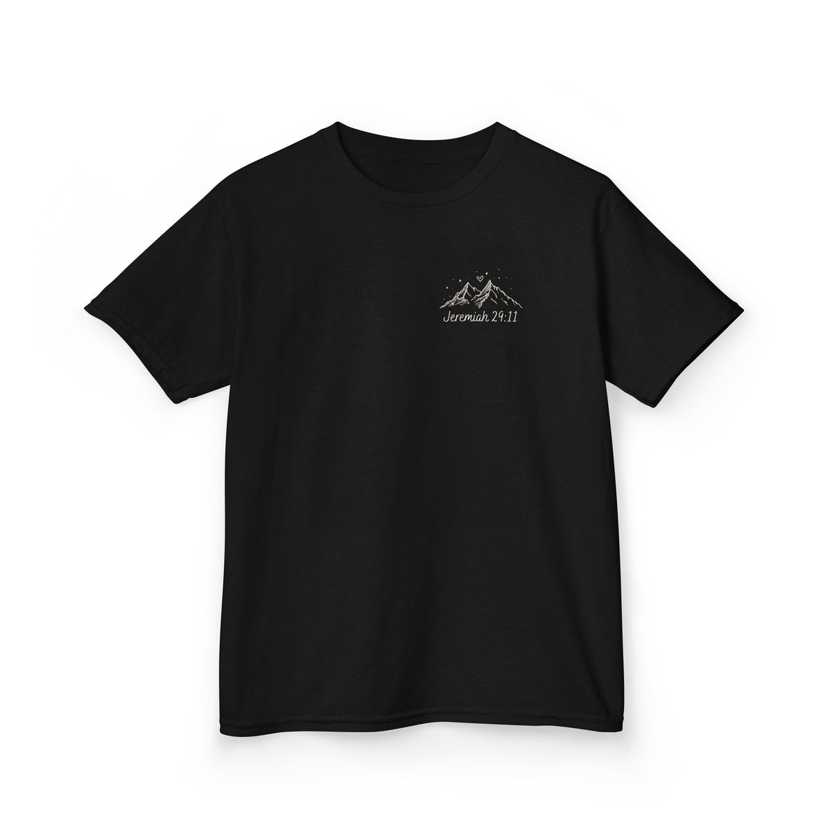 Kids Tee — 'For I Know the Plans' Inspirational Bible Verse Shirt