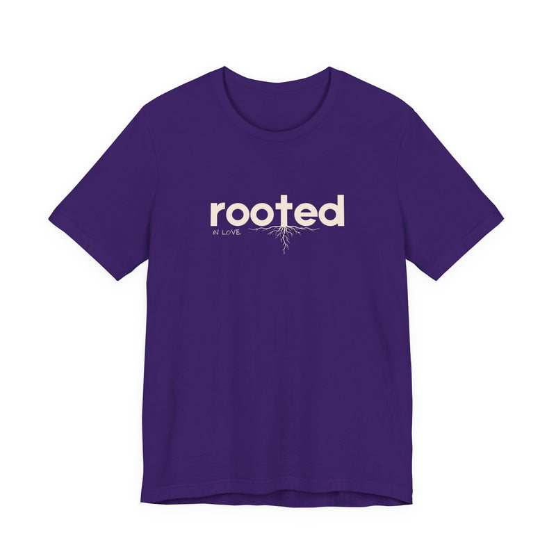 Rooted Tee — "rooted" Nature-Inspired Graphic T-Shirt