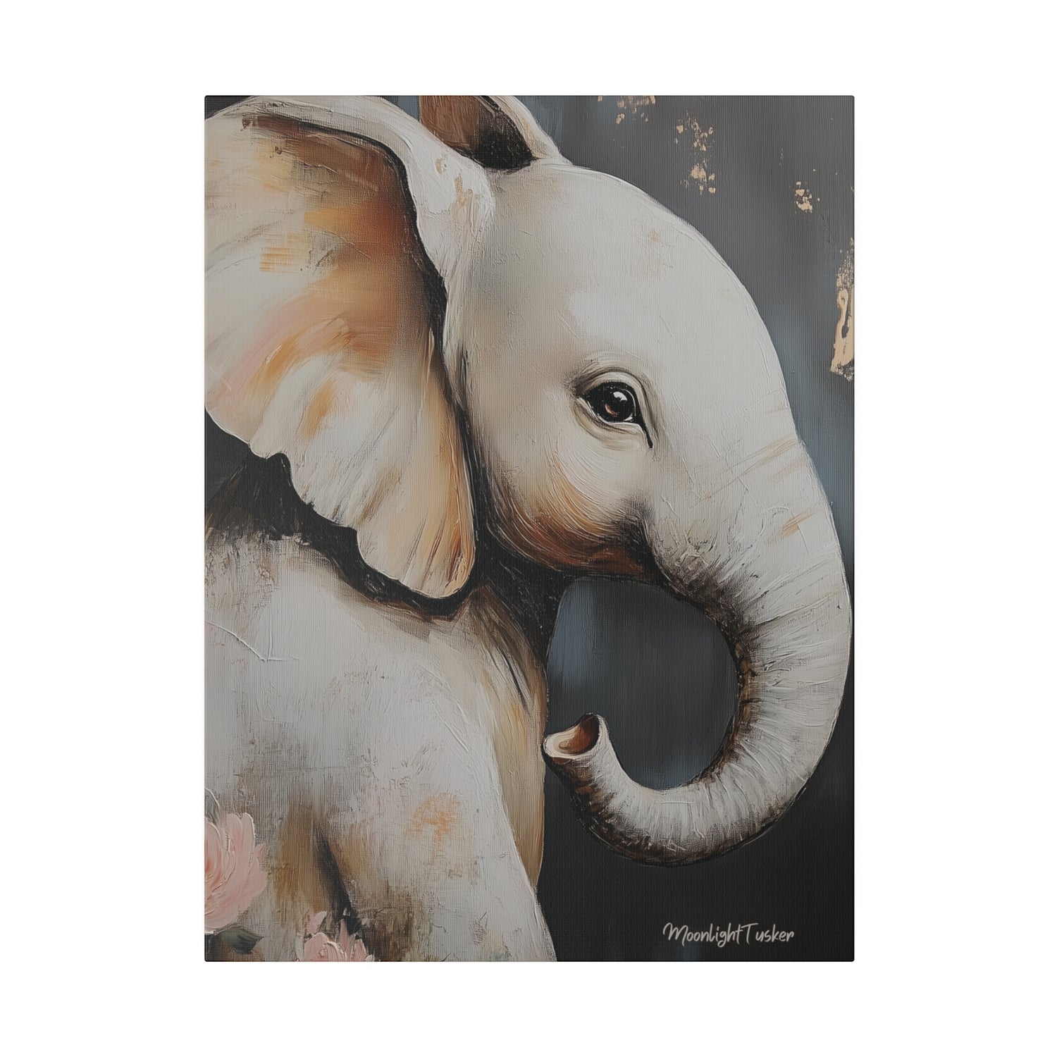 "'Tusker's Grace" Matte Canvas