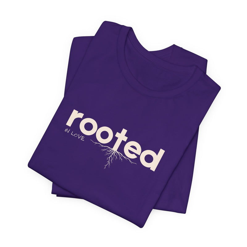 Rooted Tee — "rooted" Nature-Inspired Graphic T-Shirt