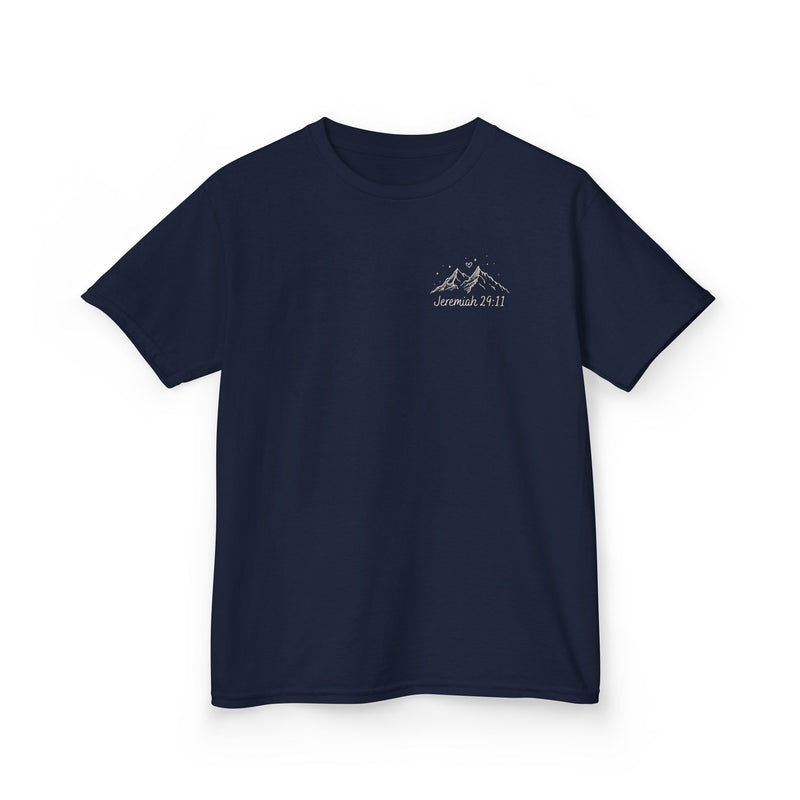 Kids Tee — 'For I Know the Plans' Inspirational Bible Verse Shirt