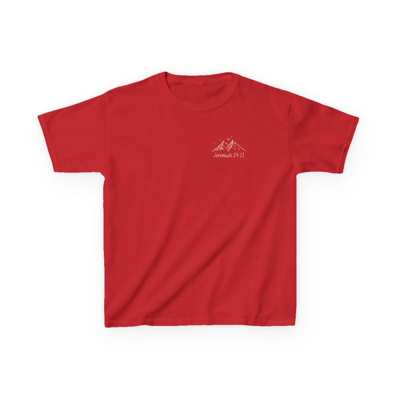 Kids Tee — 'For I Know the Plans' Inspirational Bible Verse Shirt