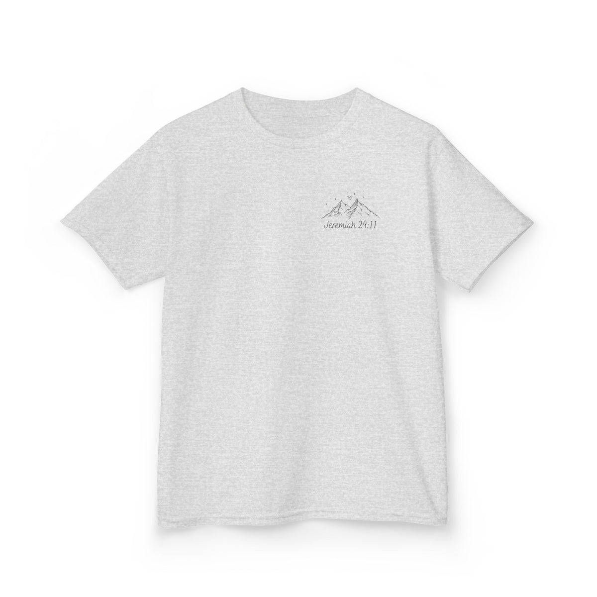 Kids Tee — 'For I Know the Plans' Inspirational Bible Verse Shirt