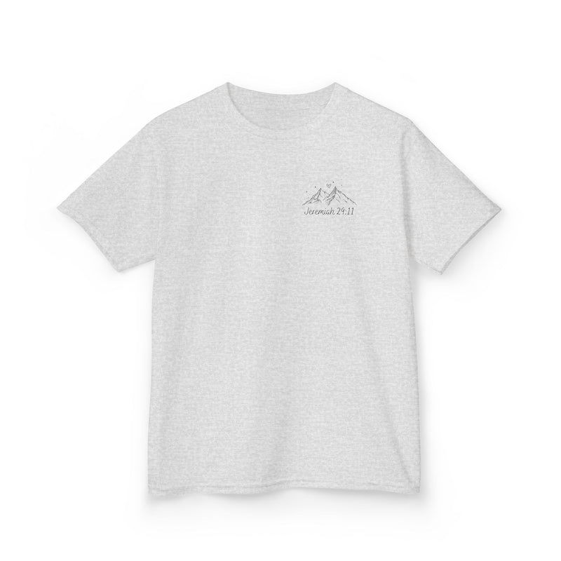 Kids Tee — 'For I Know the Plans' Inspirational Bible Verse Shirt