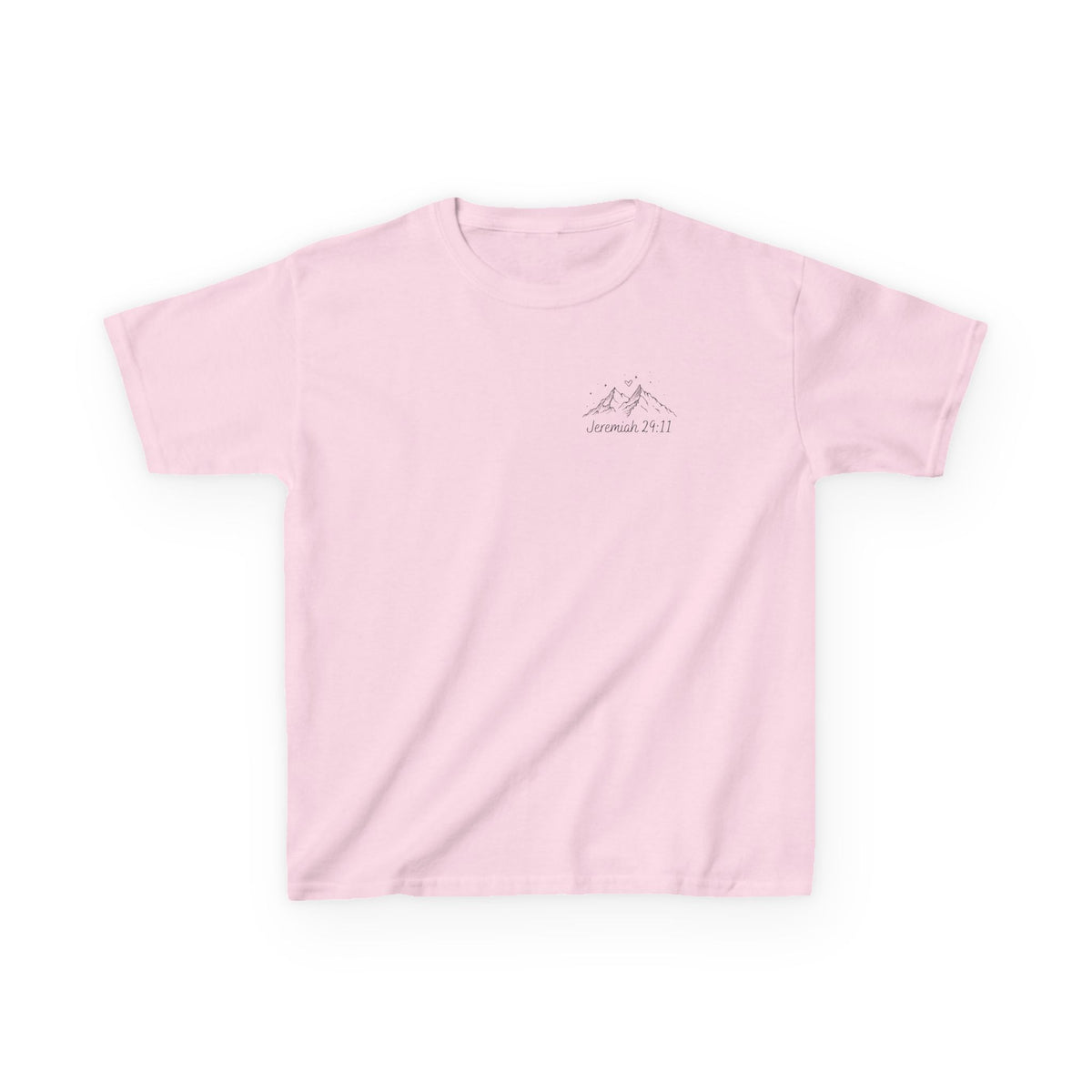 Kids Tee — 'For I Know the Plans' Inspirational Bible Verse Shirt