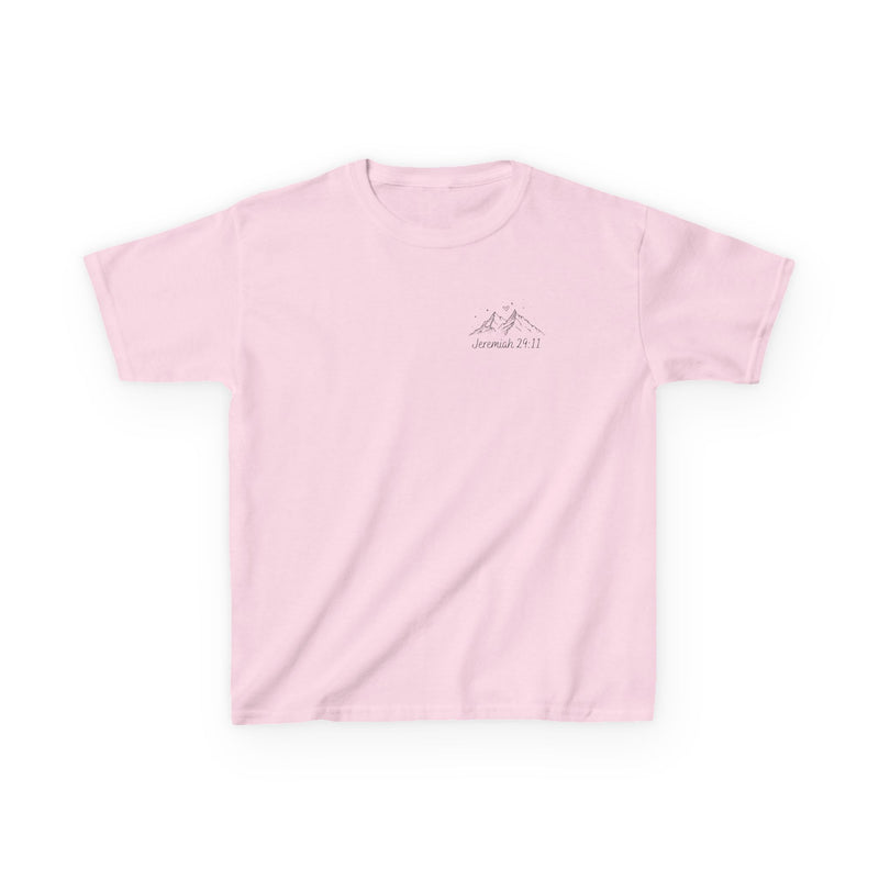 Kids Tee — 'For I Know the Plans' Inspirational Bible Verse Shirt