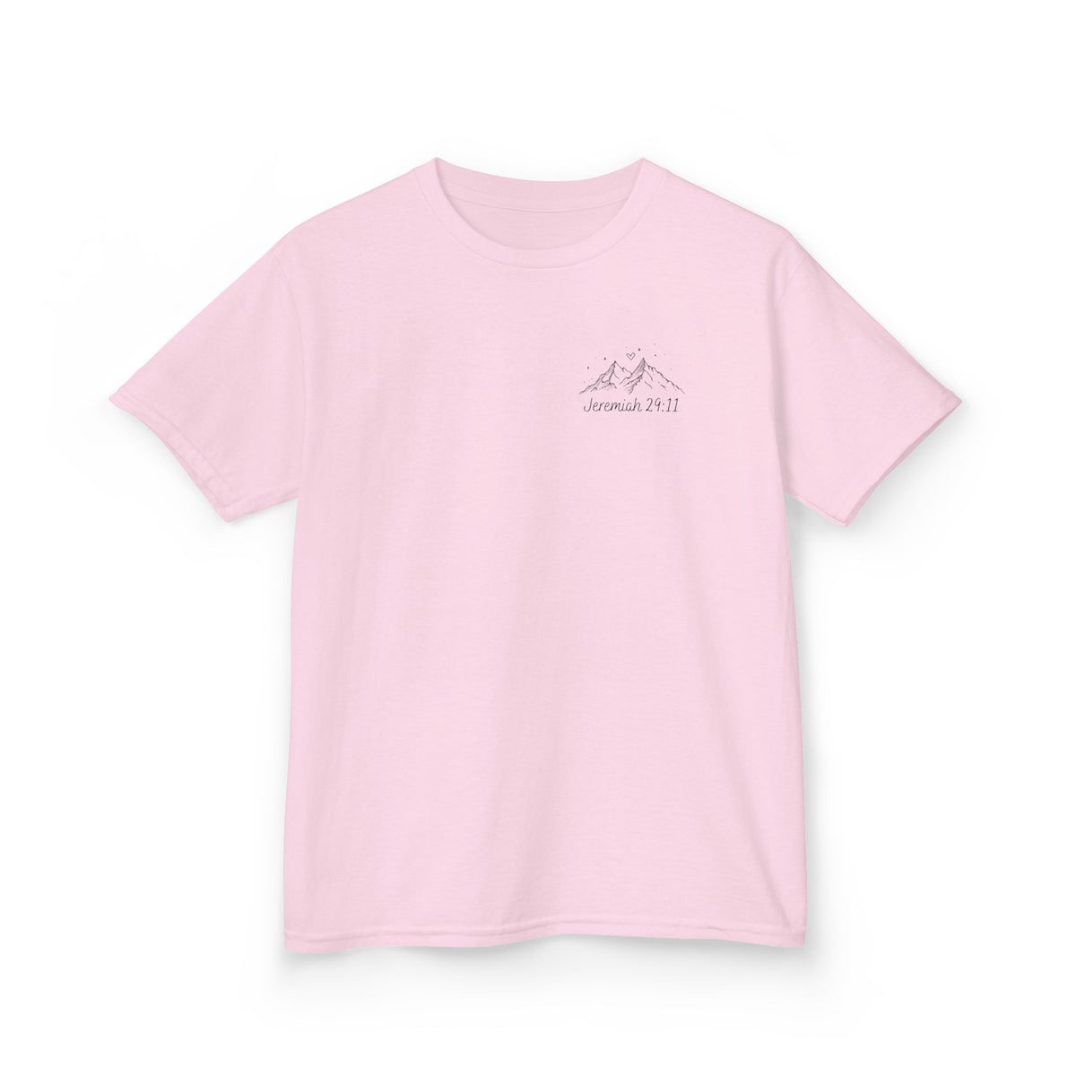 Kids Tee — 'For I Know the Plans' Inspirational Bible Verse Shirt