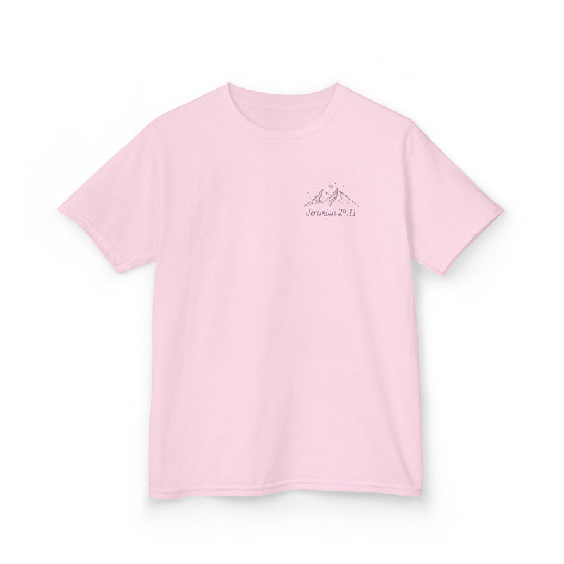 Kids Tee — 'For I Know the Plans' Inspirational Bible Verse Shirt