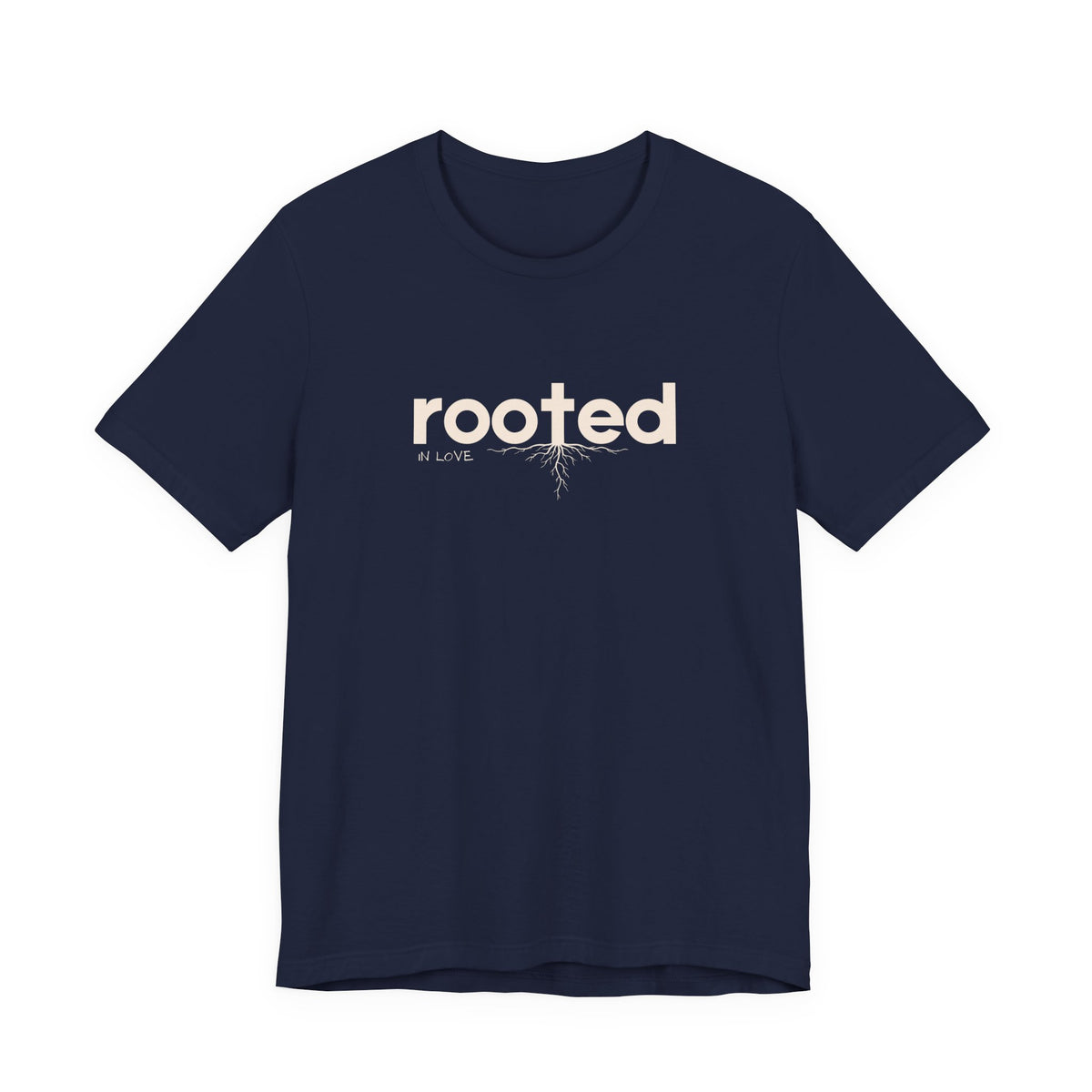 Rooted Tee — "rooted" Nature-Inspired Graphic T-Shirt