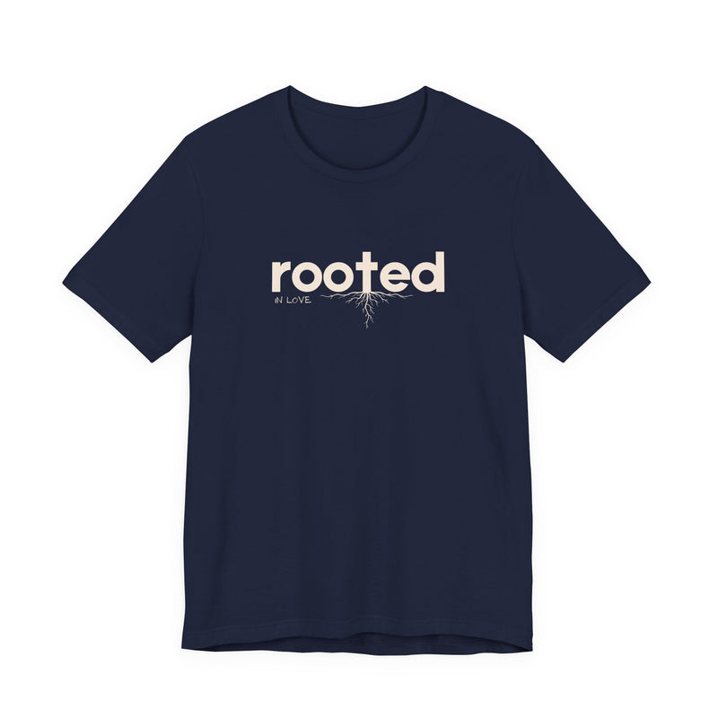Rooted Tee — "rooted" Nature-Inspired Graphic T-Shirt