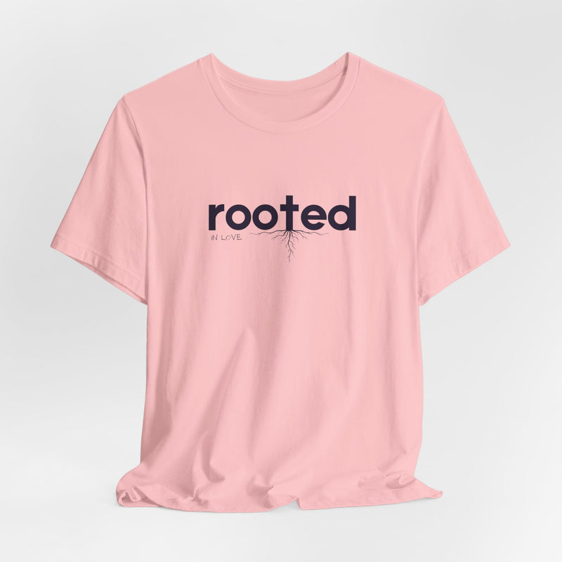 Rooted Tee — "rooted" Nature-Inspired Graphic T-Shirt