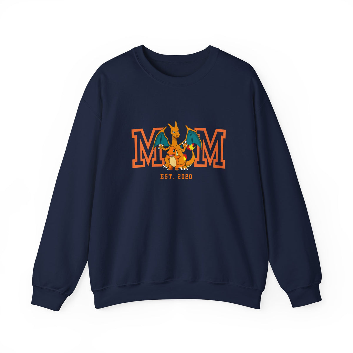 Mom Sweatshirt — "MOM Est. 2020"Mom Crewneck