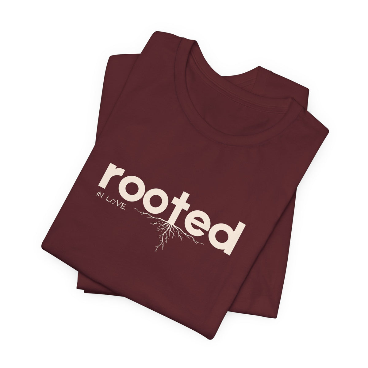 Rooted Tee — "rooted" Nature-Inspired Graphic T-Shirt