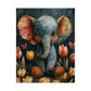 "Tusker & Tulips" Print