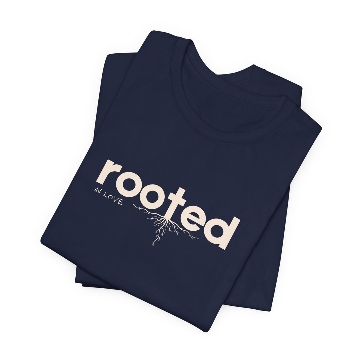 Rooted Tee — "rooted" Nature-Inspired Graphic T-Shirt