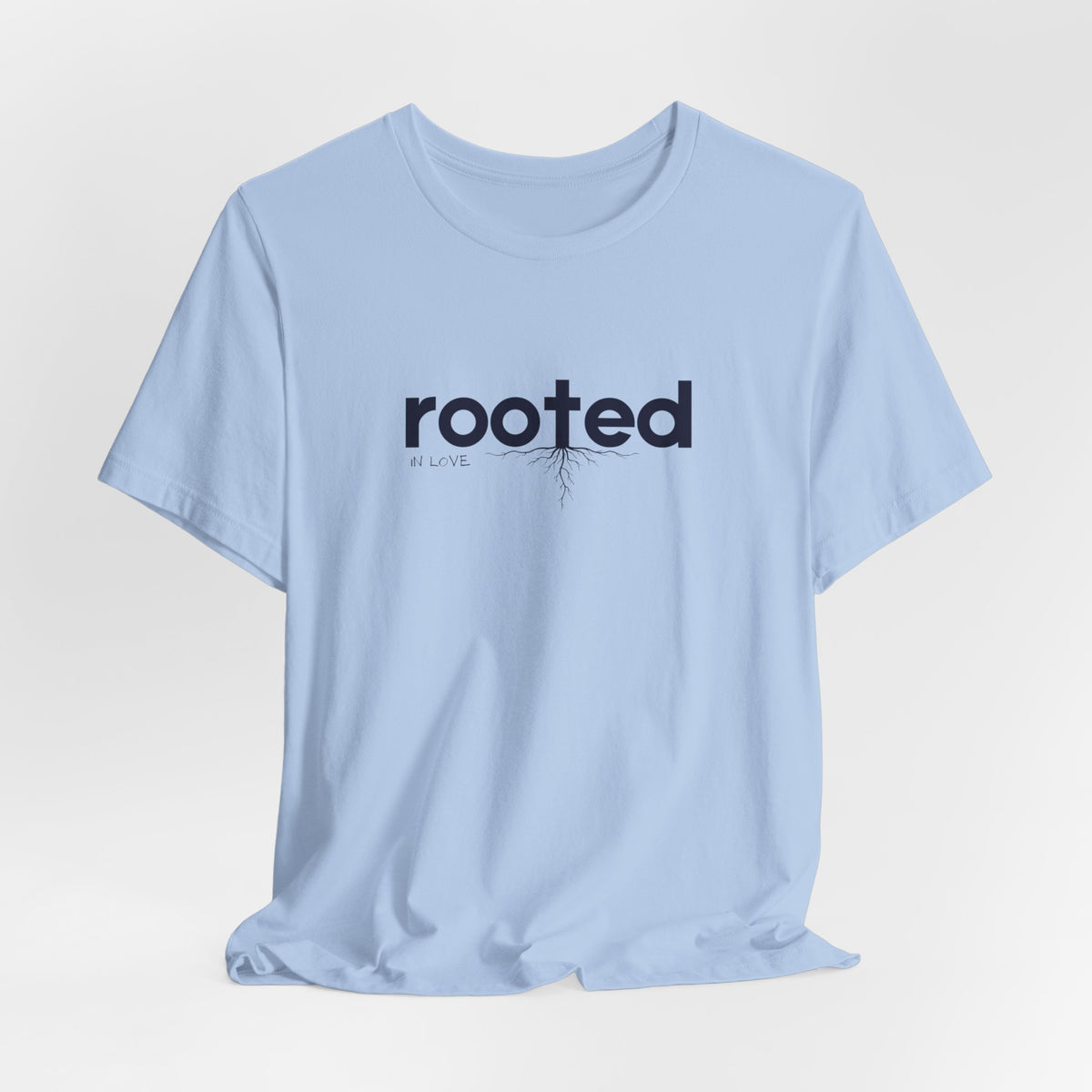 Rooted Tee — "rooted" Nature-Inspired Graphic T-Shirt