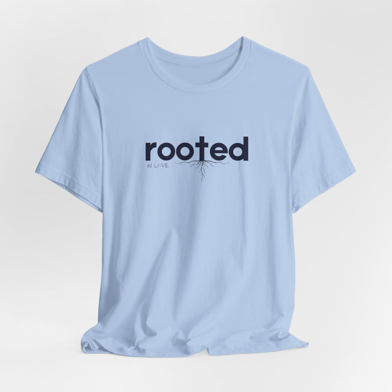 Rooted Tee — "rooted" Nature-Inspired Graphic T-Shirt