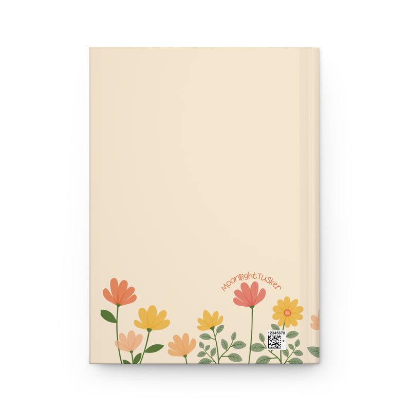 "Gratitude Journal- Bloom where you are planted"  Hardcover Journal