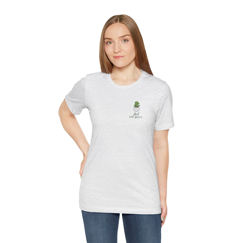 Plant Lover T-Shirt — Potted Houseplants Graphic Tee ("Just One More")