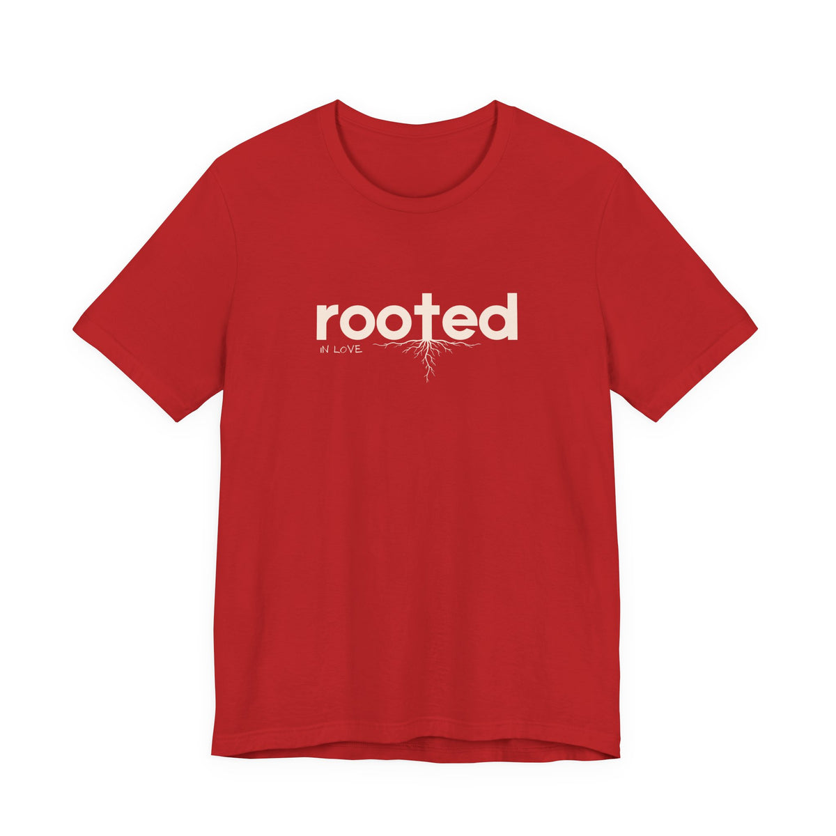 Rooted Tee — "rooted" Nature-Inspired Graphic T-Shirt