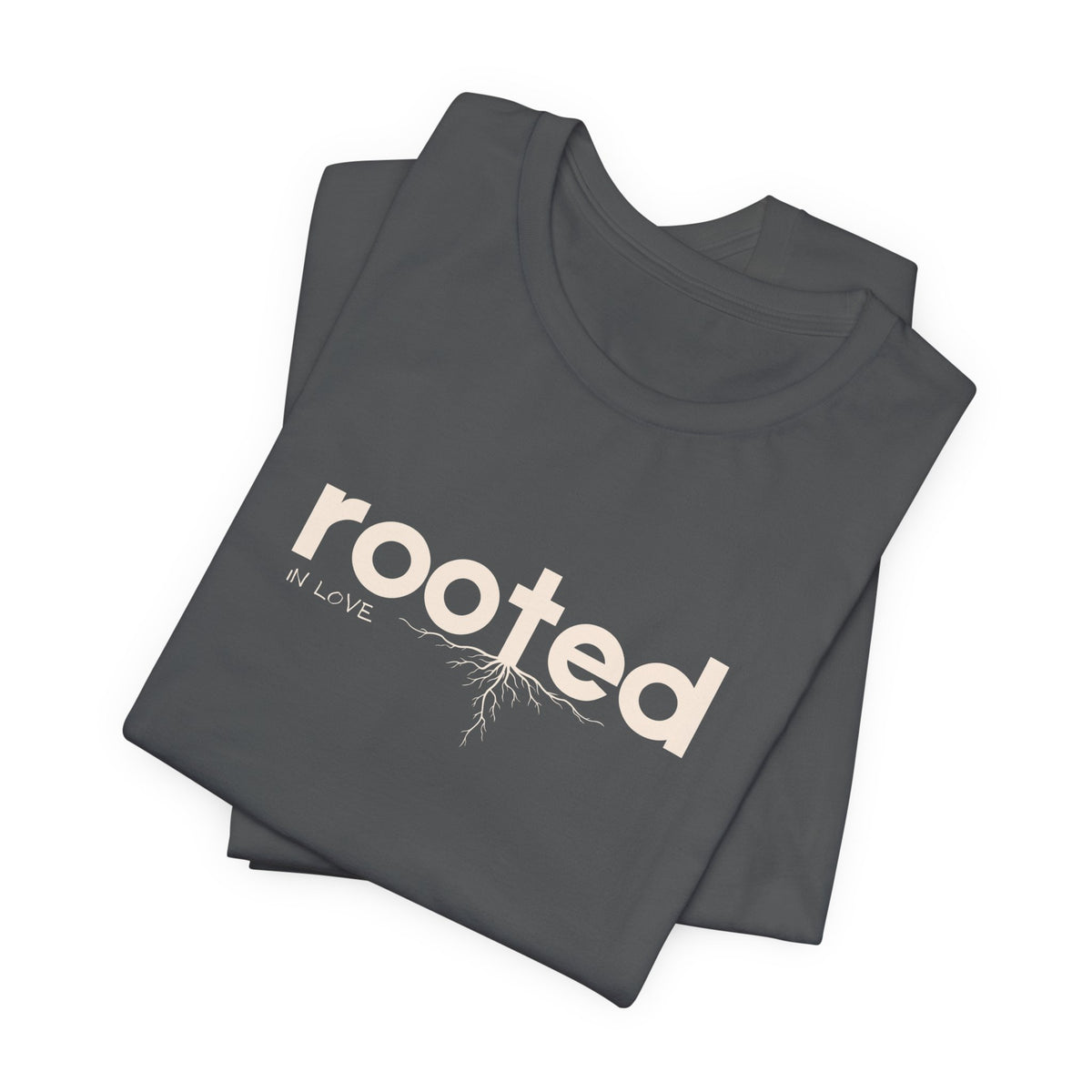 Rooted Tee — "rooted" Nature-Inspired Graphic T-Shirt