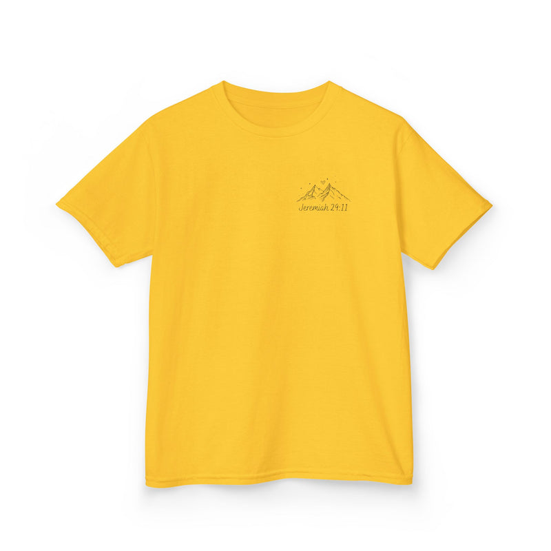 Kids Tee — 'For I Know the Plans' Inspirational Bible Verse Shirt