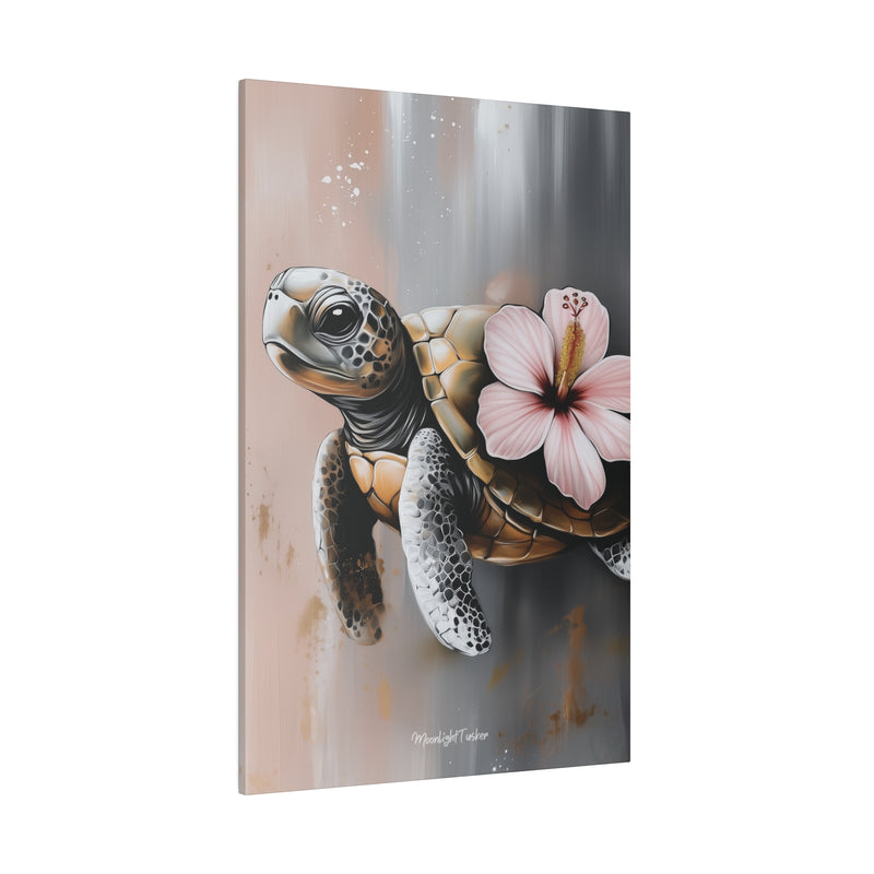 "Honu's Grace" Matte Canvas