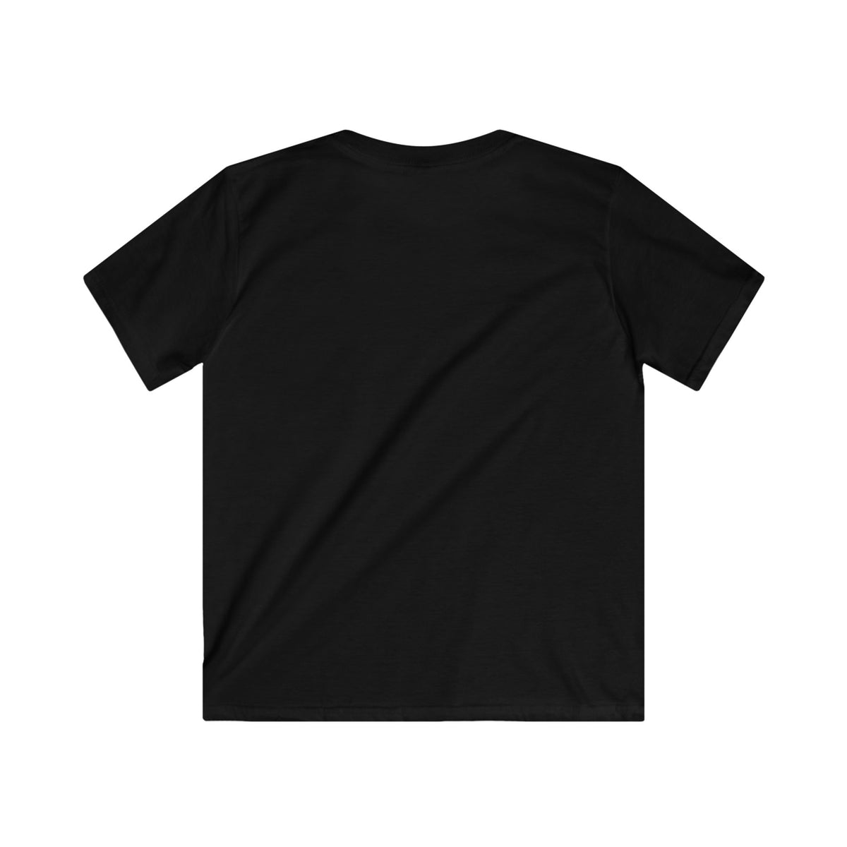Papou Penguin Kids T‑Shirt — Retro Sunset Cute Animal Tee for Boys & Girls