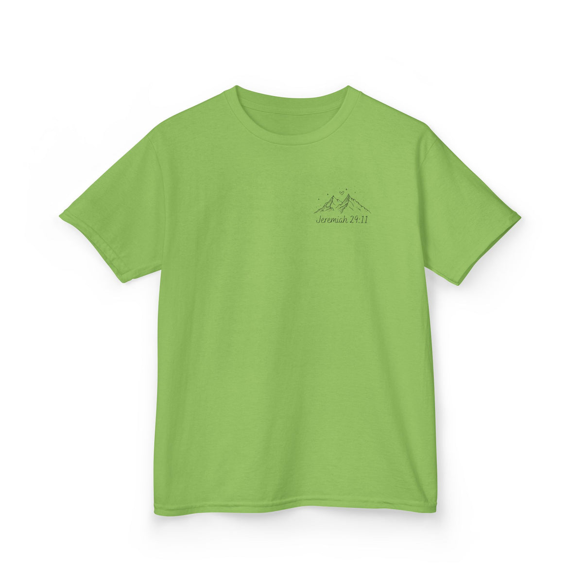 Kids Tee — 'For I Know the Plans' Inspirational Bible Verse Shirt