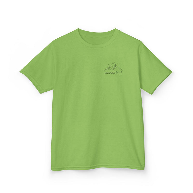 Kids Tee — 'For I Know the Plans' Inspirational Bible Verse Shirt