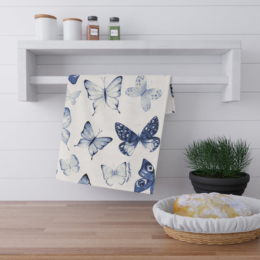 "Butterfly Whispers" Tea Towel