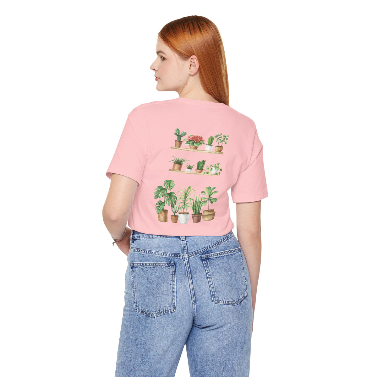 Plant Lover T-Shirt — Potted Houseplants Graphic Tee ("Just One More")