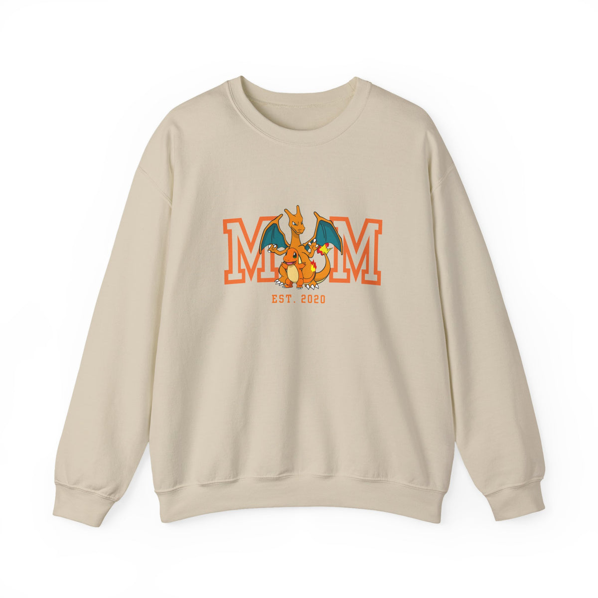 Mom Sweatshirt — "MOM Est. 2020"Mom Crewneck