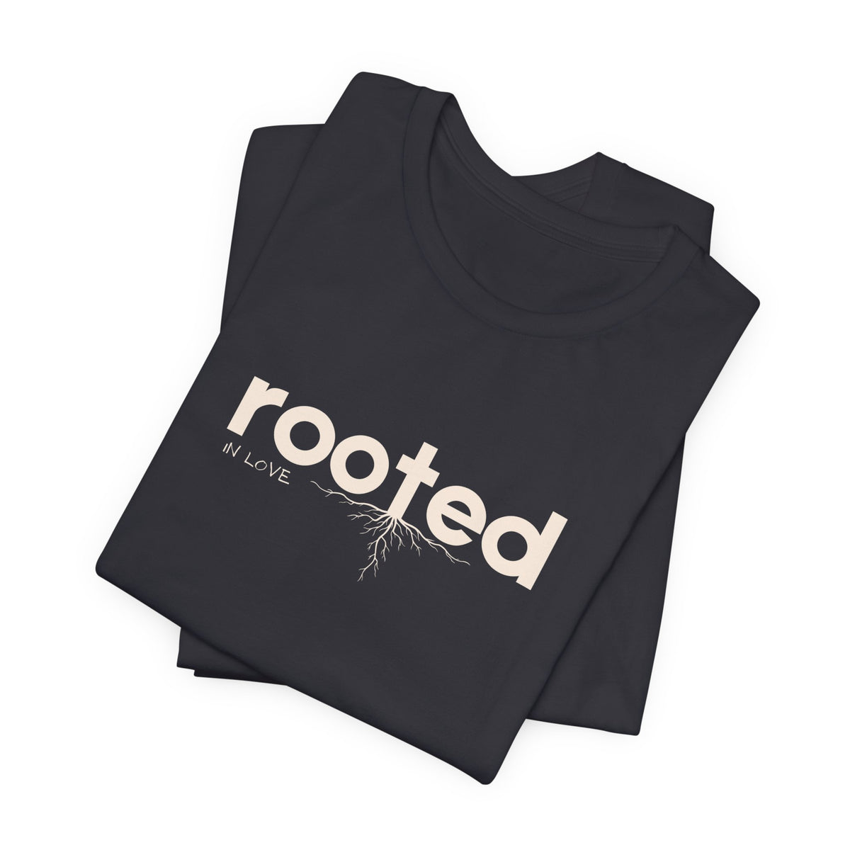 Rooted Tee — "rooted" Nature-Inspired Graphic T-Shirt