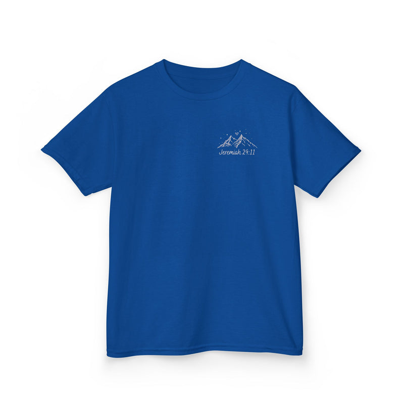 Kids Tee — 'For I Know the Plans' Inspirational Bible Verse Shirt