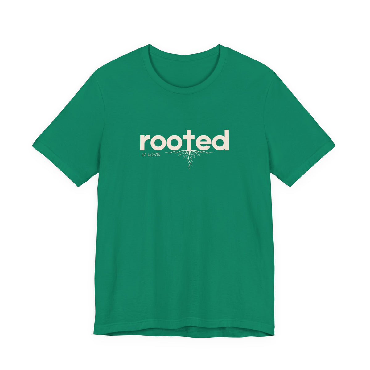 Rooted Tee — "rooted" Nature-Inspired Graphic T-Shirt