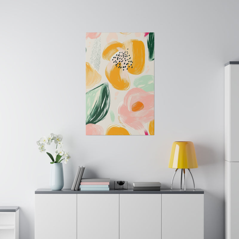 "Petals of Joy" Matte Canvas