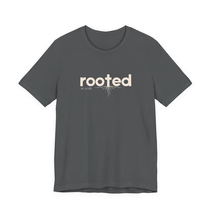 Rooted Tee — "rooted" Nature-Inspired Graphic T-Shirt