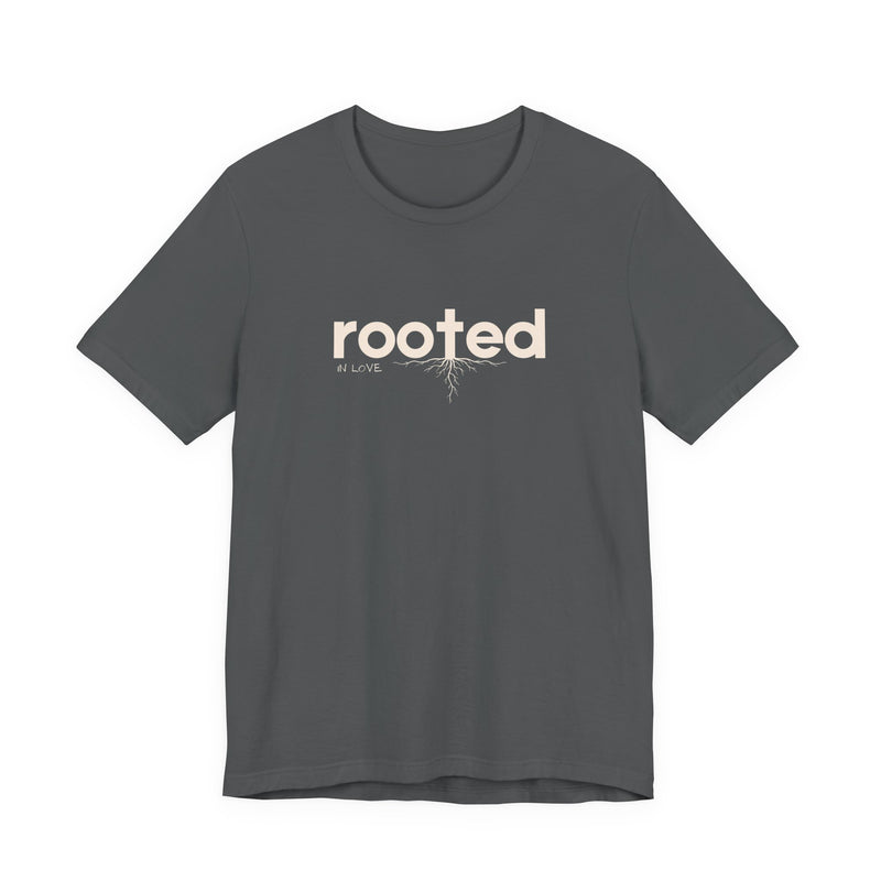 Rooted Tee — "rooted" Nature-Inspired Graphic T-Shirt