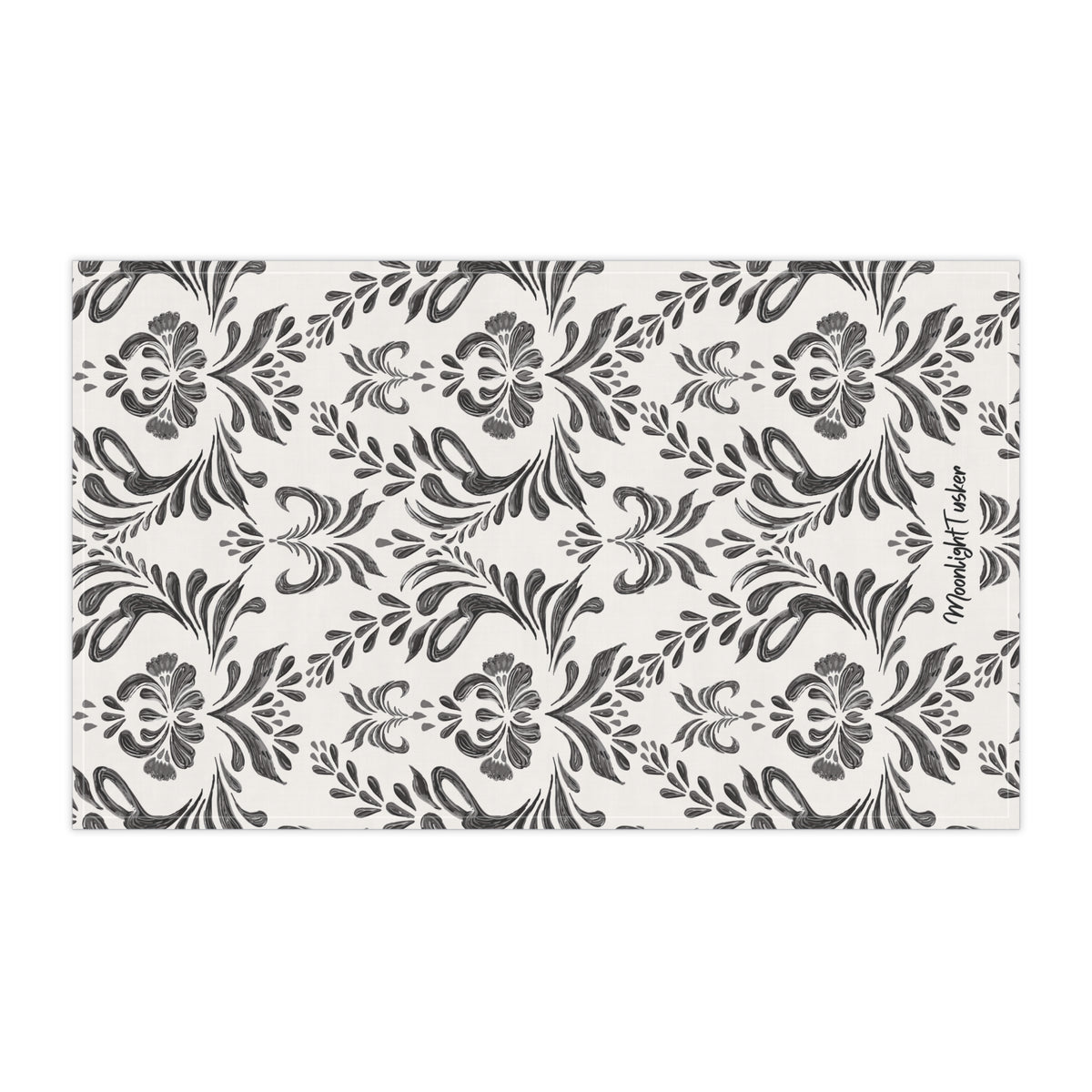 "Vintage Toile Charm" Tea Towel