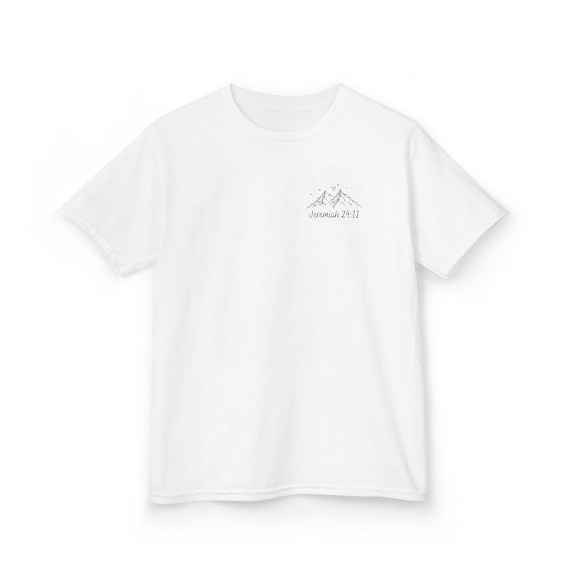 Kids Tee — 'For I Know the Plans' Inspirational Bible Verse Shirt