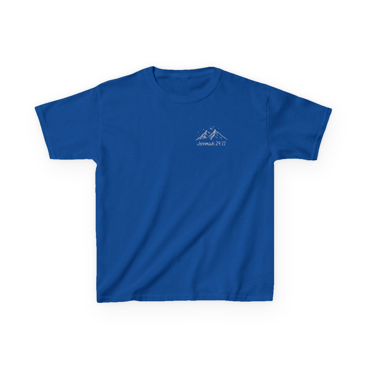 Kids Tee — 'For I Know the Plans' Inspirational Bible Verse Shirt