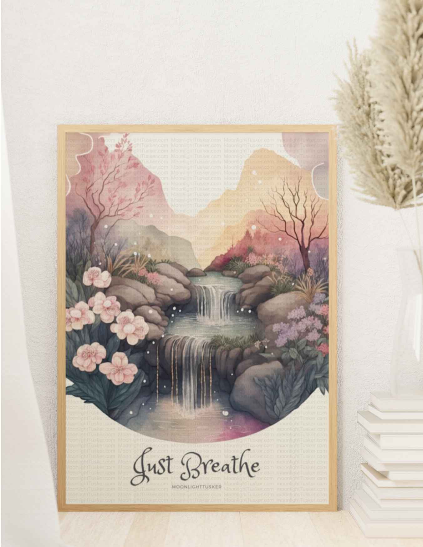 "Just Breathe" Print