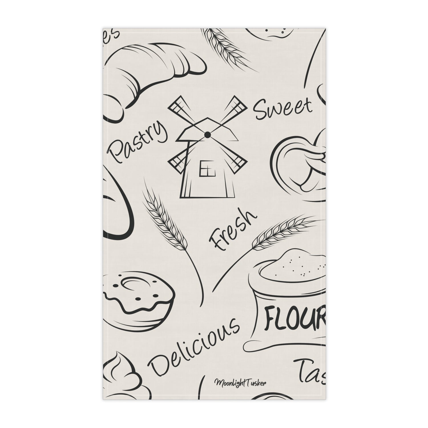 "Delicious" Tea Towel